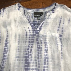 Cynthia Rowley tie dyed top- used condition 1X